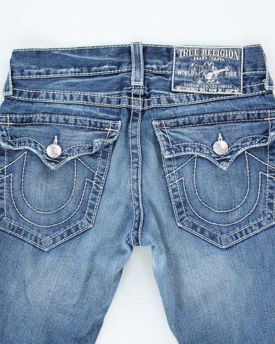 Vintage Y2K True Religion Medium Wash Straight Leg Jeans - W30 L29