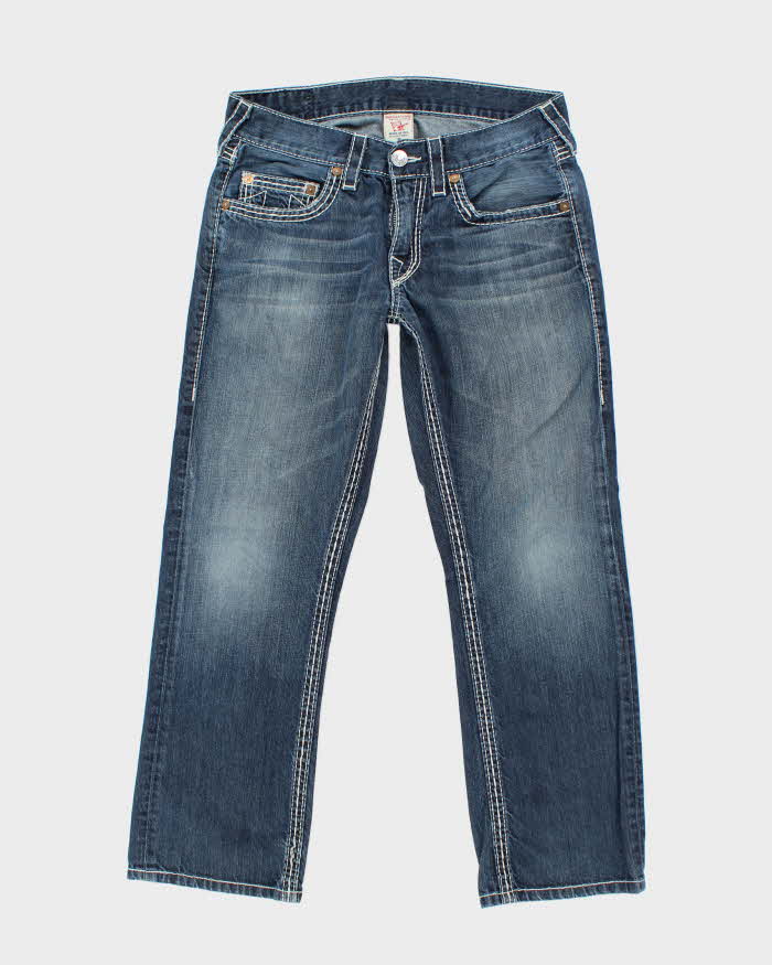 Vintage Y2K True Religion Dark Wash Straight Leg Jeans - W30 L28