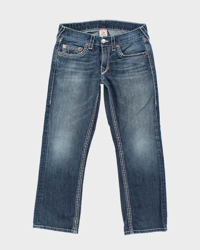 Vintage Y2K True Religion Dark Wash Straight Leg Jeans - W30 L28