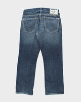 Vintage Y2K True Religion Dark Wash Straight Leg Jeans - W30 L28