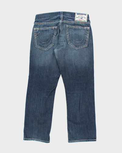 Vintage Y2K True Religion Dark Wash Straight Leg Jeans - W30 L28