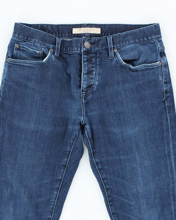 Vintage 2000's Burberry Brit Dark Wash Slim Fit Jeans - W31 L30