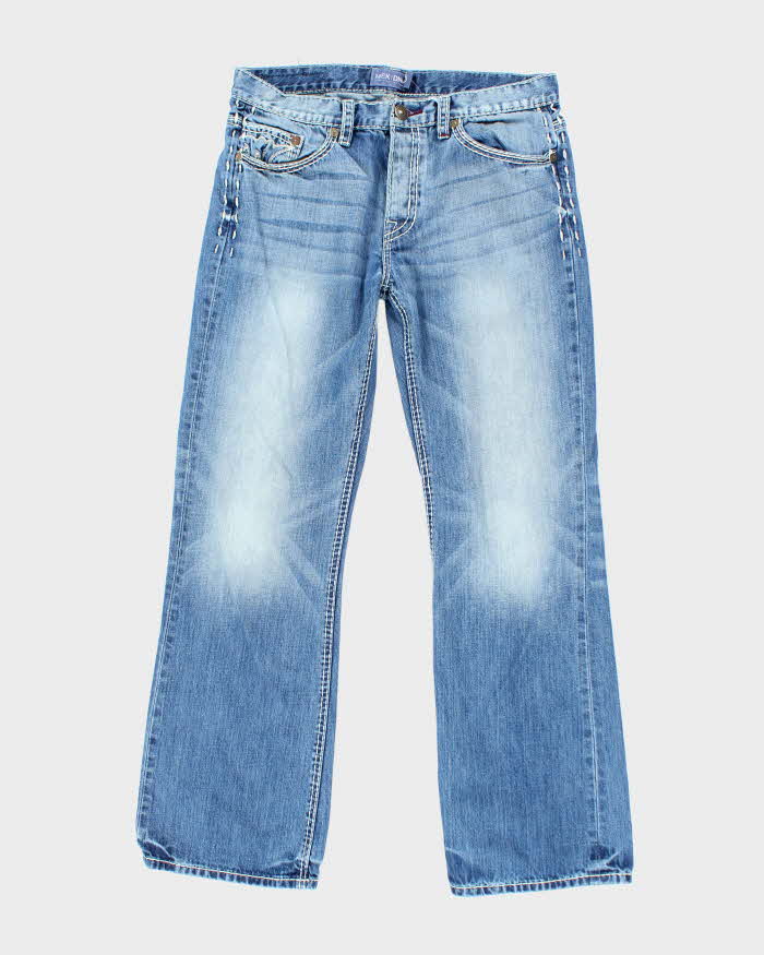 Vintage Y2K MEK DNM Medium Wash Bootcut Jeans - W32 L32