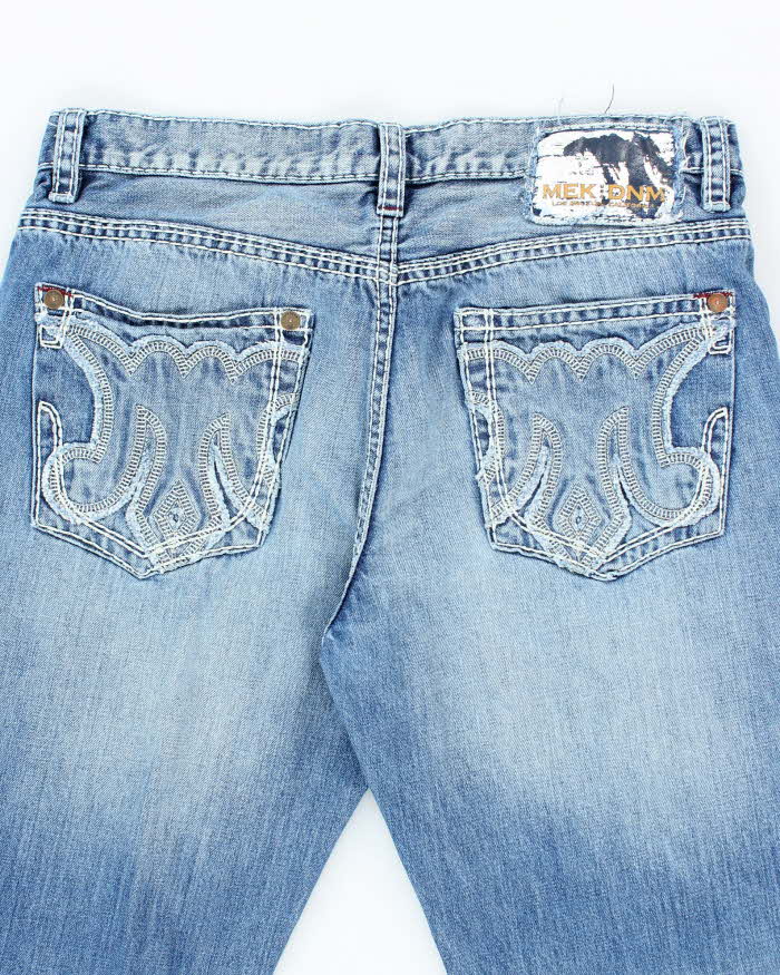 Vintage Y2K MEK DNM Medium Wash Bootcut Jeans - W32 L32