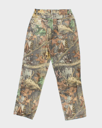 Vintage 90's Wrangler Camouflage Straight Leg Jeans - W26 L28