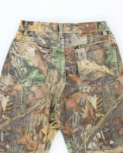 Vintage 90's Wrangler Camouflage Straight Leg Jeans - W26 L28