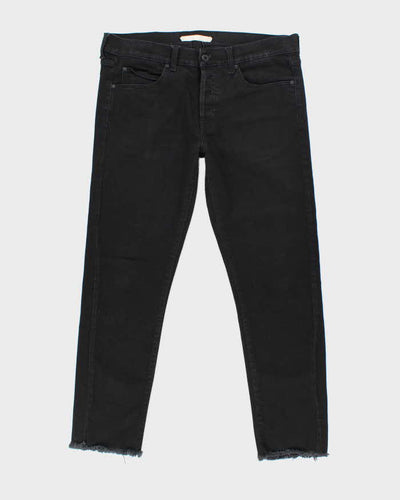 DSWT Off White Straight Leg Black Wash Jeans - W36 L28