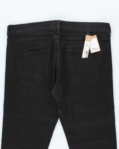 DSWT Off White Straight Leg Black Wash Jeans - W36 L28