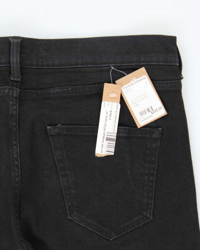 DSWT Off White Straight Leg Black Wash Jeans - W36 L28