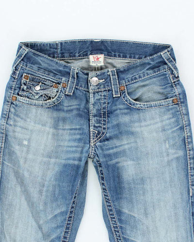 Vintage Y2K True Religion Medium Wash Slim Fit Jeans - W32 L32