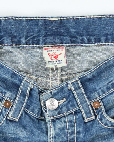 Vintage Y2K True Religion Medium Wash Slim Fit Jeans - W32 L32