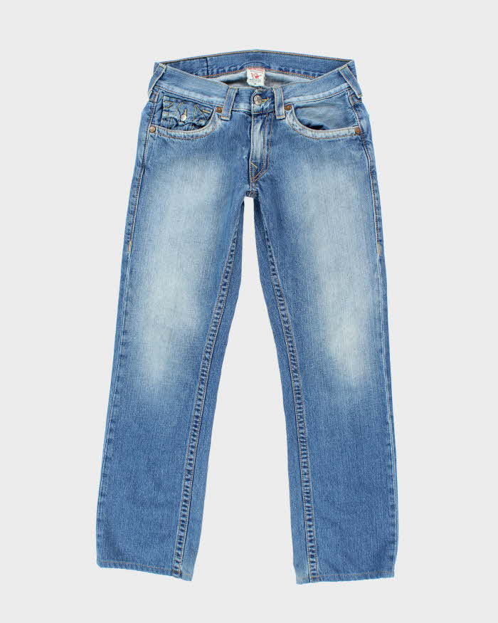 Vintage Y2K True Religion Straight Leg Medium Wash Jeans - W30 L28