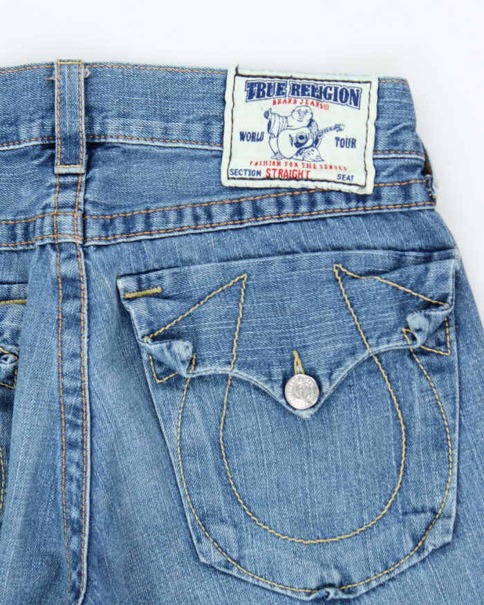 Vintage Y2K True Religion Straight Leg Medium Wash Jeans - W30 L28
