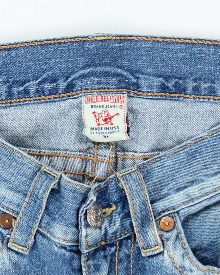 Vintage Y2K True Religion Straight Leg Medium Wash Jeans - W30 L28