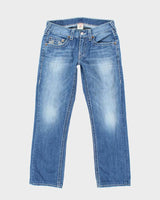 Vintage Y2K True Religion Straight Leg Medium Wash Faded Jeans - W32 L29