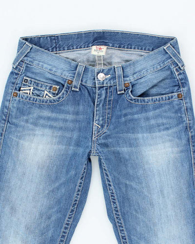Vintage Y2K True Religion Straight Leg Medium Wash Faded Jeans - W32 L29