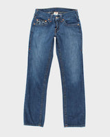 Vintage 2000's True Religion Dark Wash Straight Leg Jeans - W30 L32