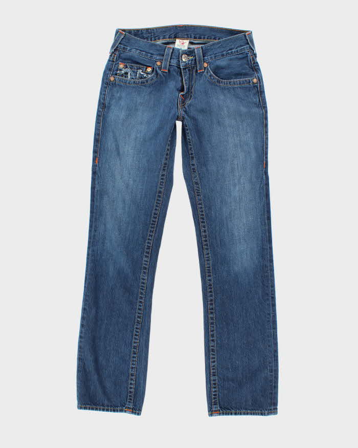 Vintage 2000's True Religion Dark Wash Straight Leg Jeans - W30 L32