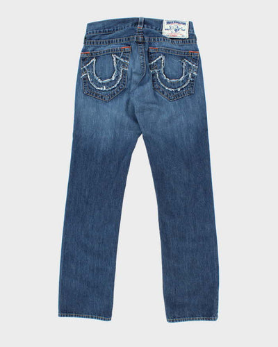 Vintage 2000's True Religion Dark Wash Straight Leg Jeans - W30 L32