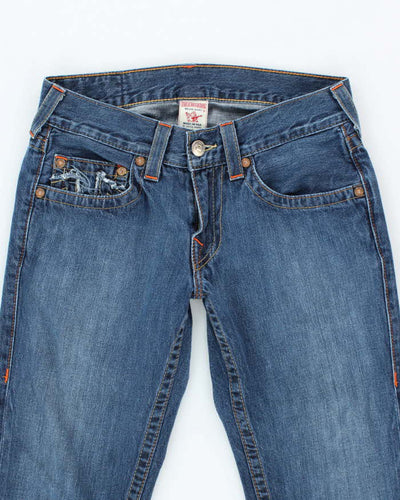 Vintage 2000's True Religion Dark Wash Straight Leg Jeans - W30 L32