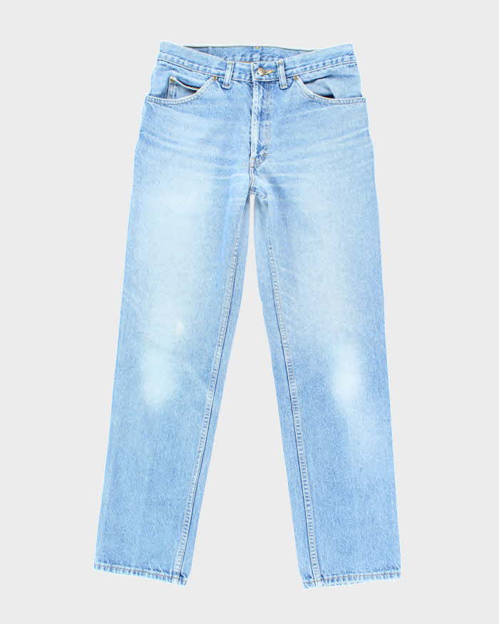 Vintage 90's Lee Light Wash Straight Leg Jeans - W28 L31