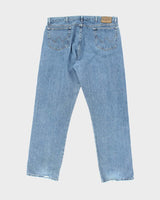 Vintage 90's Wrangler Medium Wash Relaxed Fit Jeans - W38 L32