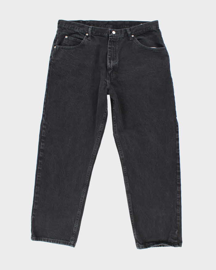 Vintage Wrangler Black Wash Relaxed Fit Jeans - W34 L28