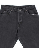 Vintage Wrangler Black Wash Relaxed Fit Jeans - W34 L28