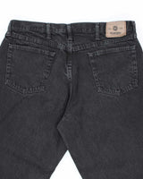 Vintage Wrangler Black Wash Relaxed Fit Jeans - W34 L28