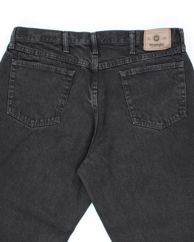 Vintage Wrangler Black Wash Relaxed Fit Jeans - W34 L28