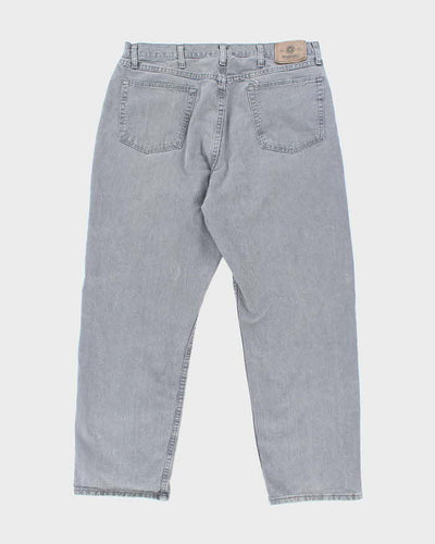 Vintage Wrangler Faded Grey Wash Relaxed Fit Jeans - W34 L29