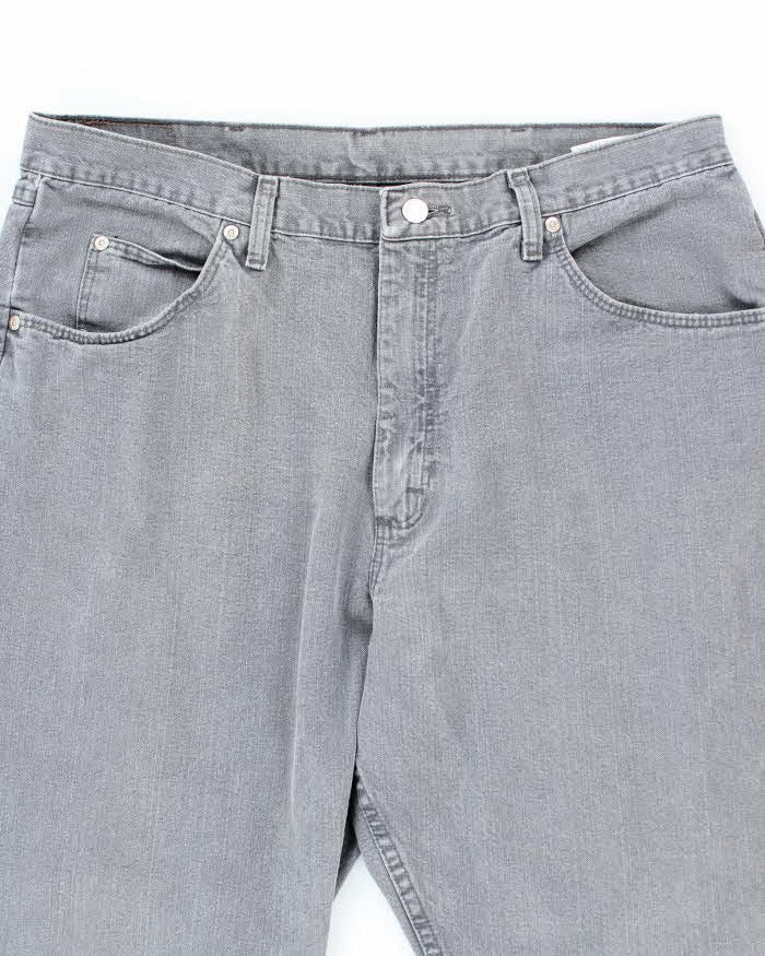 Vintage Wrangler Faded Grey Wash Relaxed Fit Jeans - W34 L29