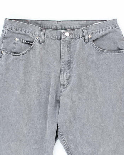 Vintage Wrangler Faded Grey Wash Relaxed Fit Jeans - W34 L29