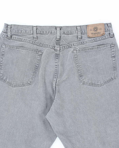 Vintage Wrangler Faded Grey Wash Relaxed Fit Jeans - W34 L29