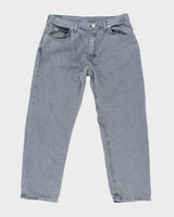 Vintage Wrangler Faded Grey Wash Relaxed Fit Jeans - W34 L28