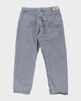 Vintage Wrangler Faded Grey Wash Relaxed Fit Jeans - W34 L28