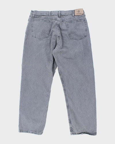 Vintage Wrangler Faded Grey Wash Relaxed Fit Jeans - W34 L28