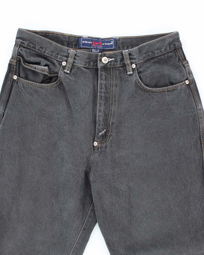 Vintage 2000's Phat Farm Wide Leg Grey Wash Jeans - W32 L31