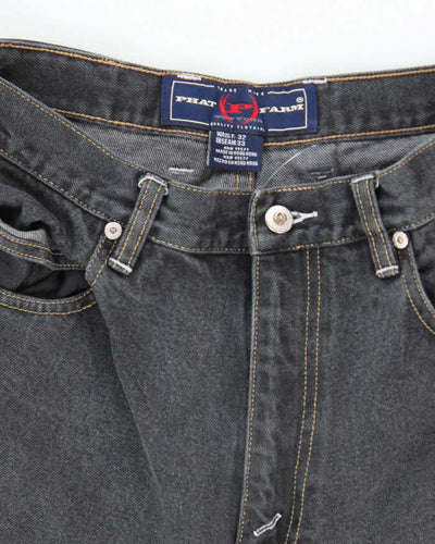 Vintage 2000's Phat Farm Wide Leg Grey Wash Jeans - W32 L31