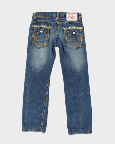 Vintage Y2k 00s True Religion Studded Jeans - W34 L30