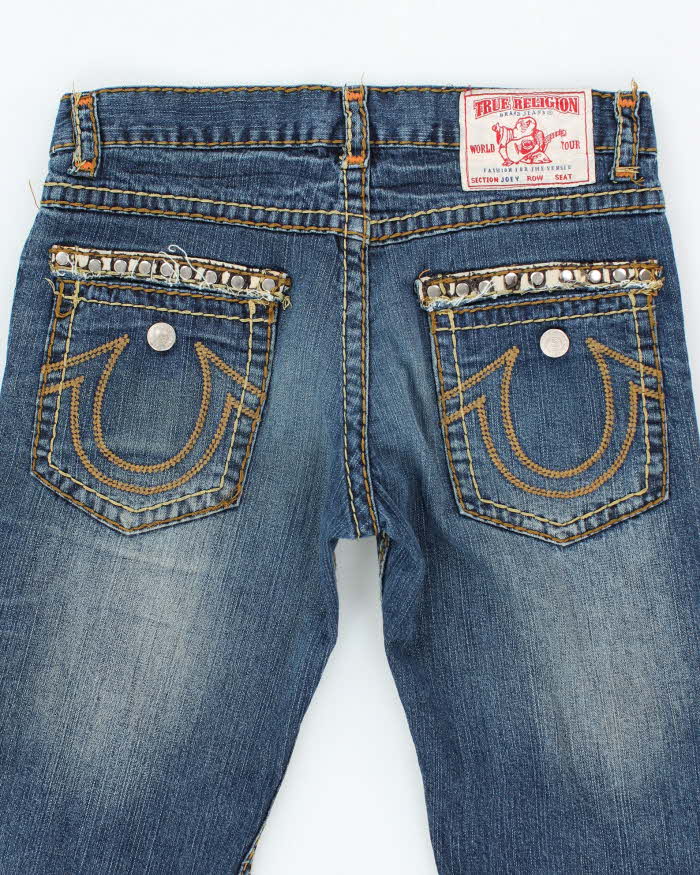 Vintage Y2k 00s True Religion Studded Jeans - W34 L30