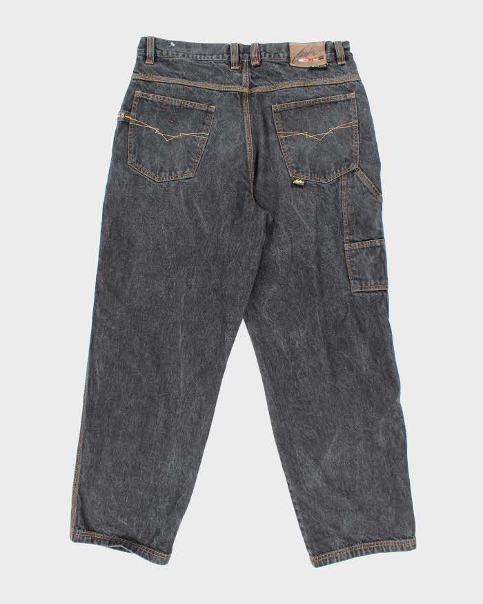 Vintage 90s Fubu Wide Leg Jeans - W38 L32