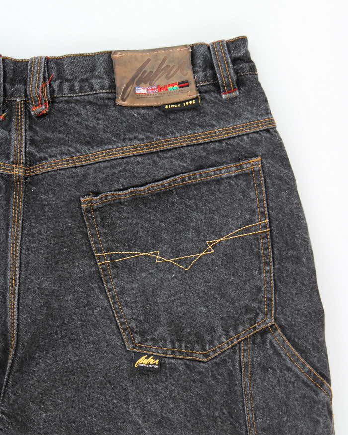 Vintage 90s Fubu Wide Leg Jeans - W38 L32