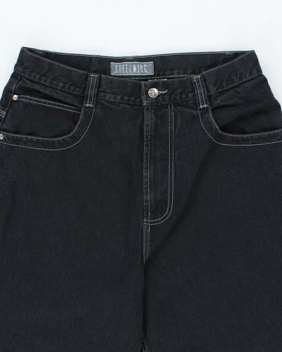 Vintage 90s Steelwing Wide Leg Jeans - W34 L32