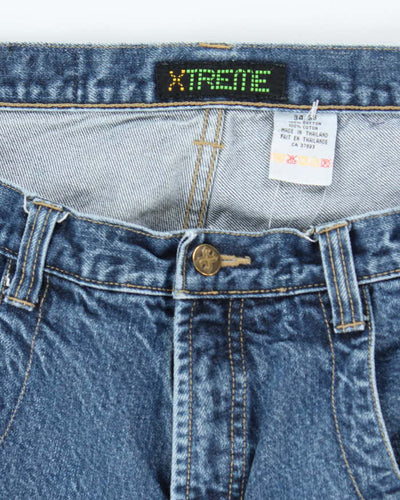Vintage 90s Xtreme Wide Leg Jeans - W34 L33