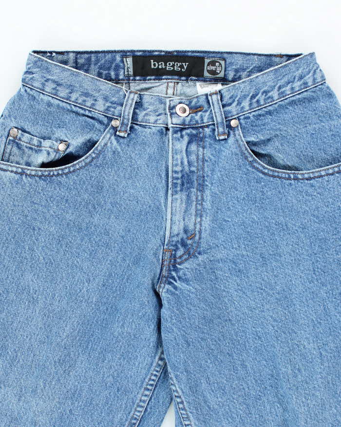 Vintage 90's Levi's Silver Tab Medium Wash Baggy Jeans - W26 L29