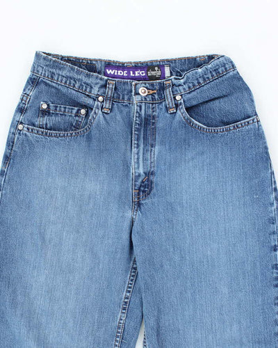 Vintage 90's Levi's Silver Tab Medium Wash Wide Leg Jeans - W28 L29