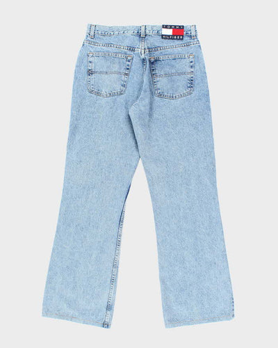 Vintage Y2K Tommy Hilfiger Lightweight Wide Leg Jeans - W32 L31