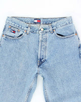 Vintage Y2K Tommy Hilfiger Lightweight Wide Leg Jeans - W32 L31