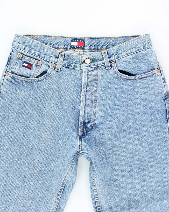 Vintage Y2K Tommy Hilfiger Lightweight Wide Leg Jeans - W32 L31